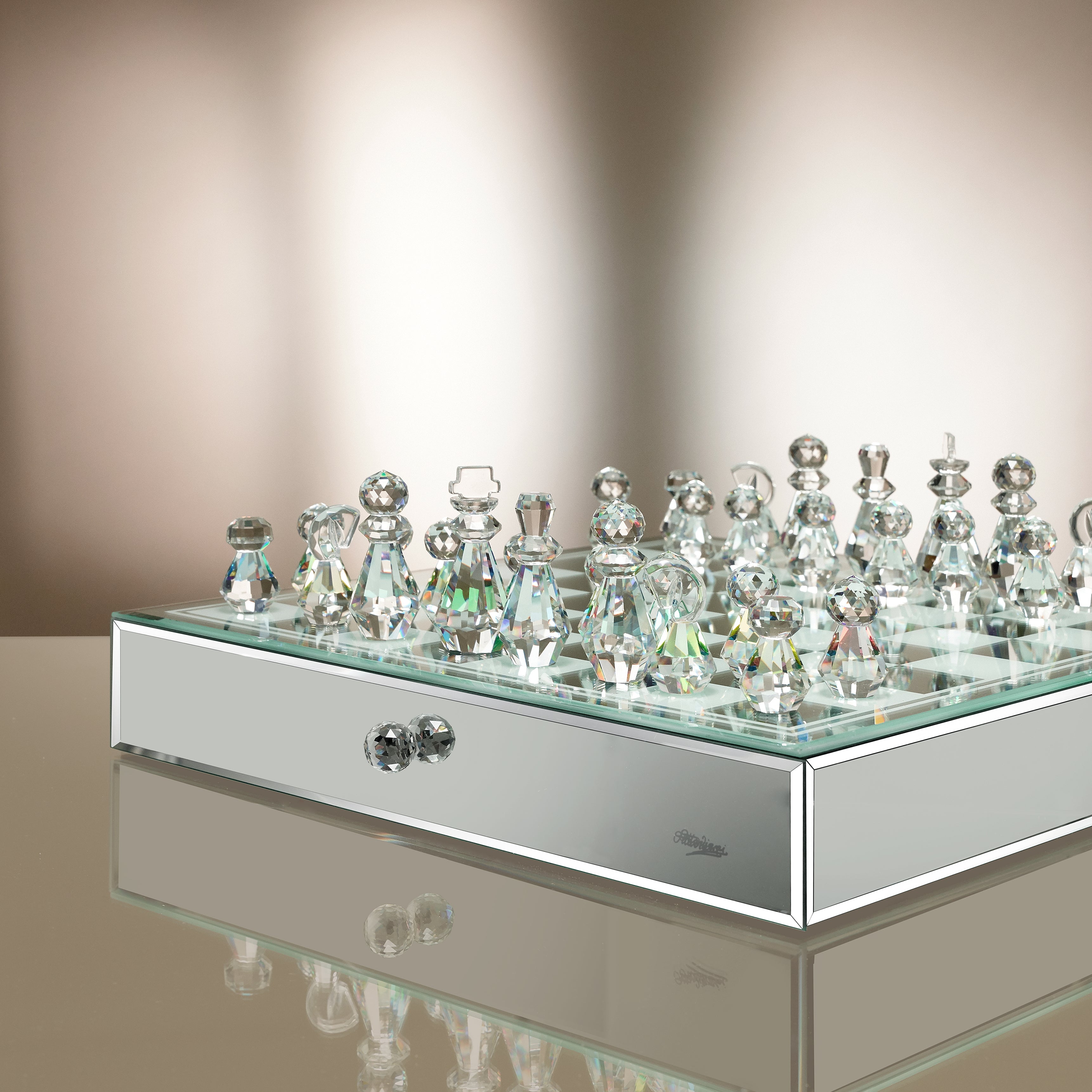 Crystal chessboard