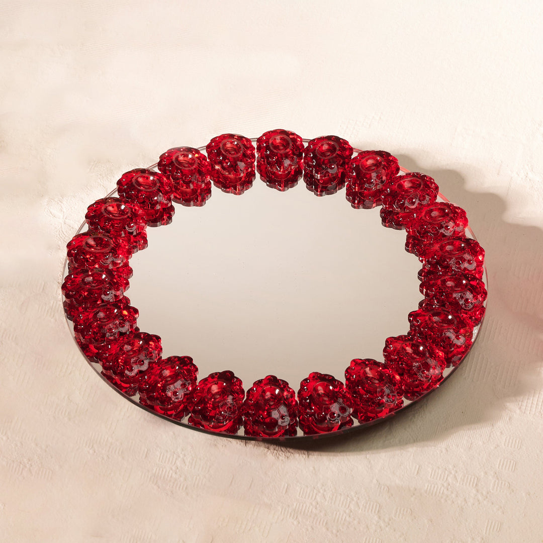 قطعة قابلة للدوران - كريستال<br>  30 سم  