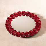 Turning centerpiece with red crystals by Ottaviani - Alternate Angle