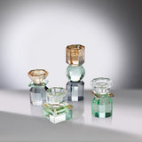 Colored crystal candlestick by Ottaviani - Alternate Angle