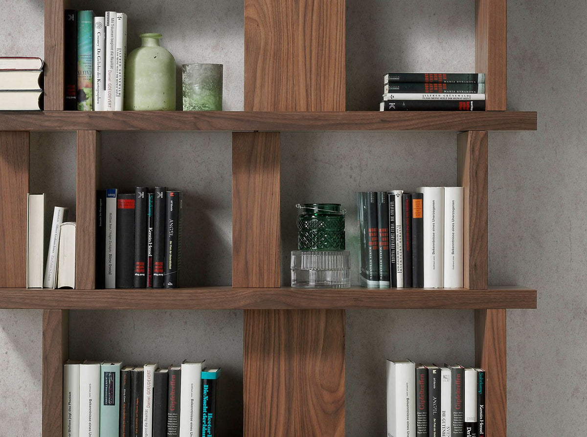 Walnut wood shelf