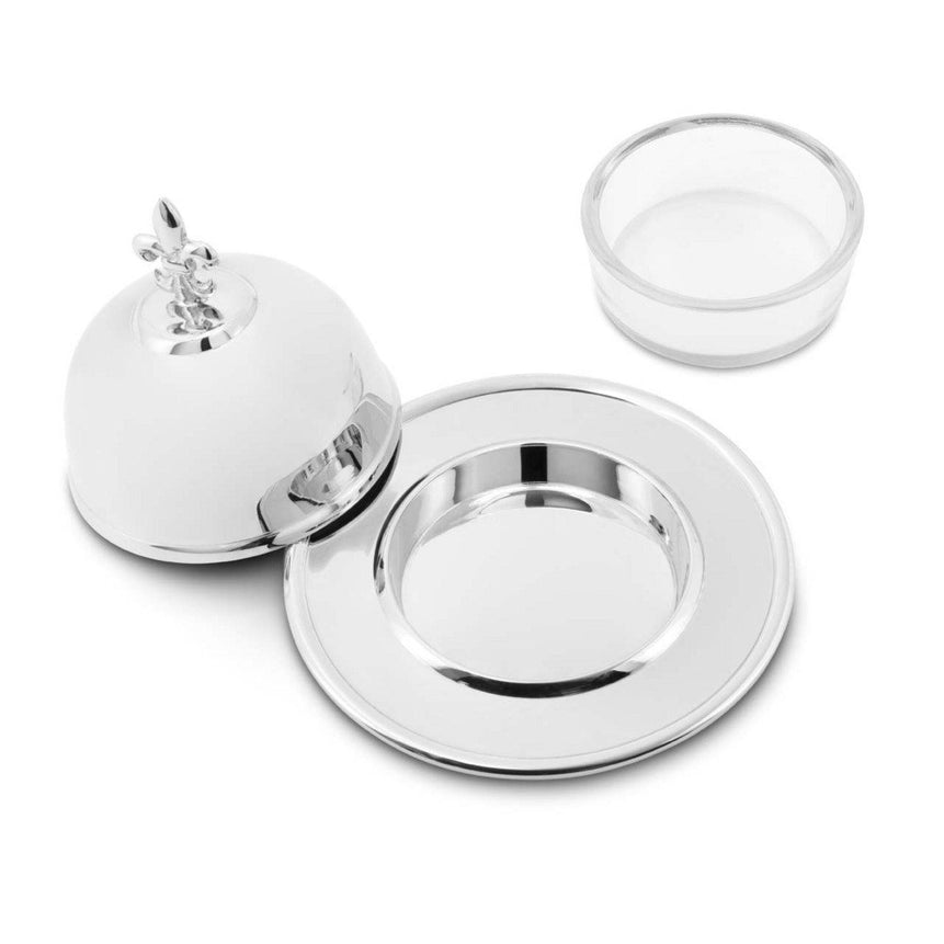 طبق زبدة هيرميتاج – بتشطيب فضّي