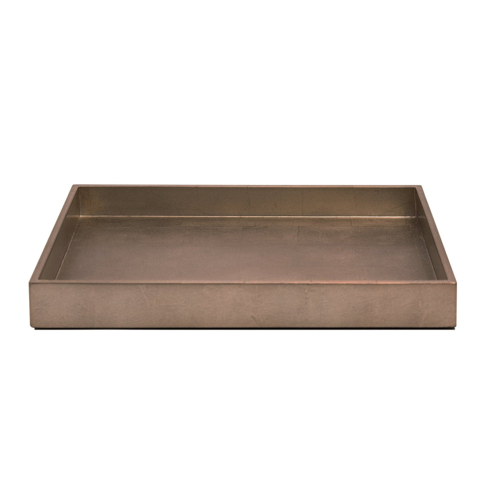 Kensington Luxury Medium Tray – Taupe Silver Leaf