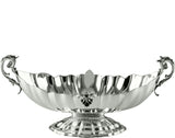 Barocco - Oval bowl w/base 48x22 cm by Schiavon - Alternate Angle