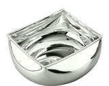 Square Bowl - Essentia Silver-Plated 18×18 cm Schiavon