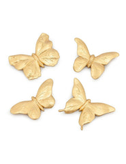 Golden Butterfly Set – Elegant Ceramic Sculptures
