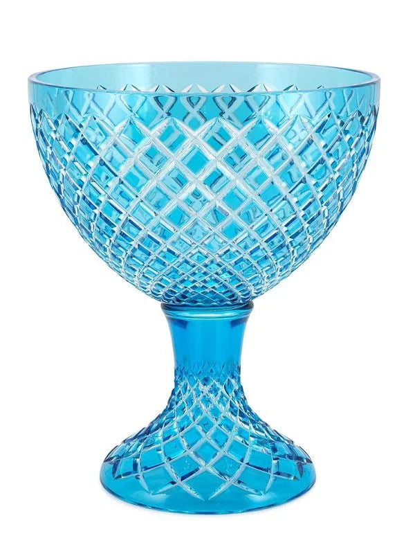 Vase – Luxury Crystal Classy Clear/lt.blu by Abhika - Alternate Angle