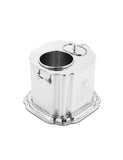 Hermitage Engraved Wine Cooler – Elegant Metal Design by Abhika - Close-up