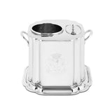 Hermitage Engraved Wine Cooler – Elegant Metal Design by Abhika - Main View
