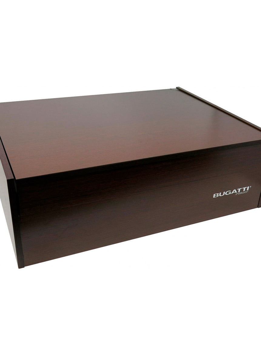 طقم ملاعق وشوك وسكاكين ألادين بحلقة كروم – 75 قطعة – لون أزرق لؤلؤي – صندوق خشب وينجي