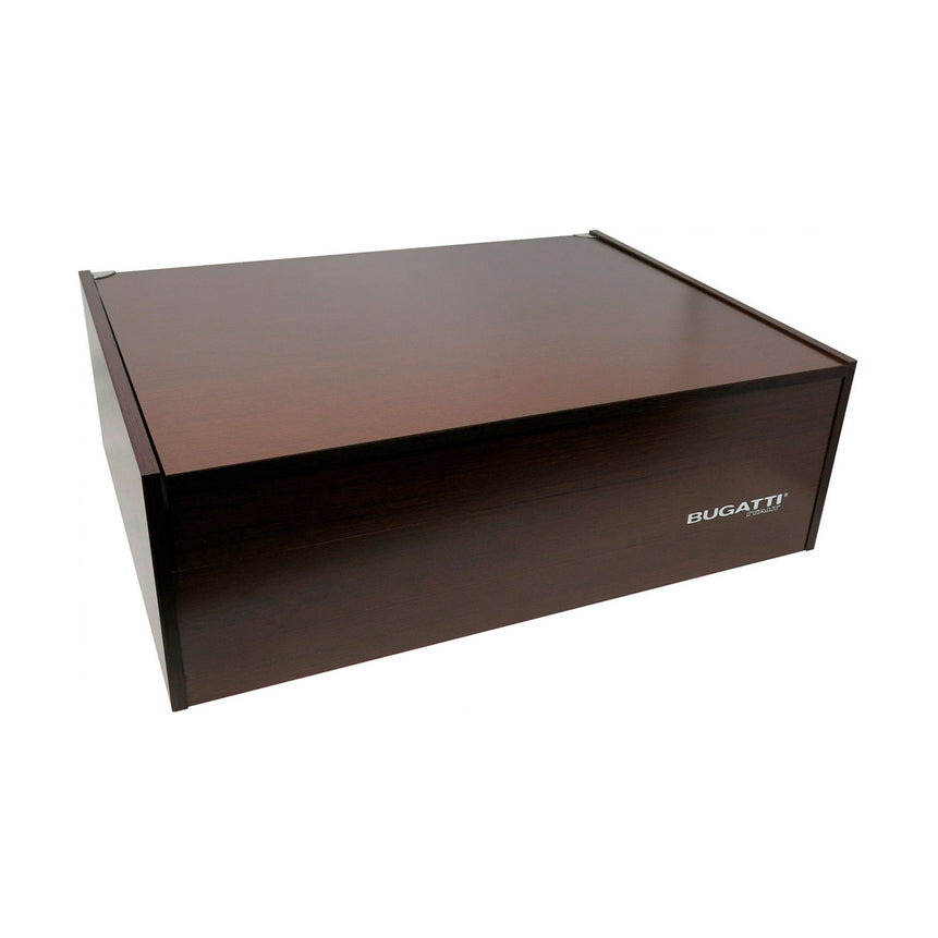 Aladdin Chromed Ring Cutlery Set – 75 Pieces – Nacreous Onyx – Wengé Wood Box