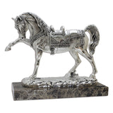Silver Horse – Right Foot Raised by A. Anglada - Main View