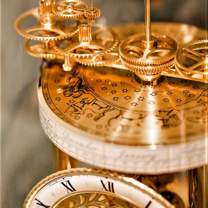 ساعة هيرملي أسترولابيوم من النحاس 