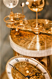 Astrolabium CLOCK MAHOGANY by Hermle - Detail View