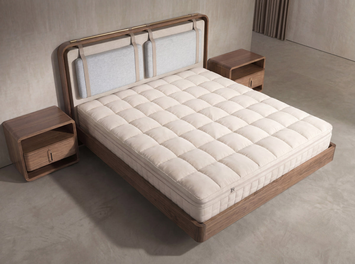 Hybrid mattress with natural latex and Cooltex pocket mini springs 160×200