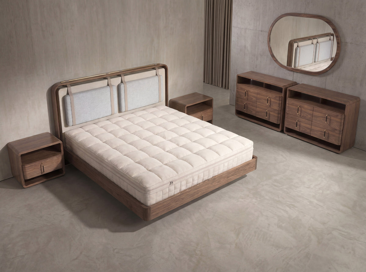 Hybrid mattress with natural latex and Cooltex pocket mini springs 160×200