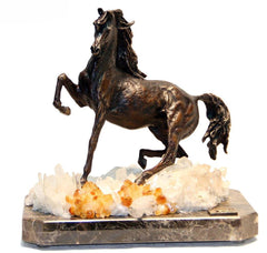 Alazan - Horse sculptures with precious stones - LAZADO