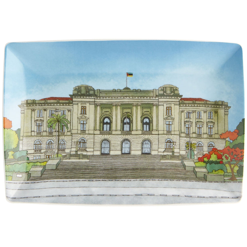 Alma De Maputo - Rectangular Plate City Hall - LAZADO