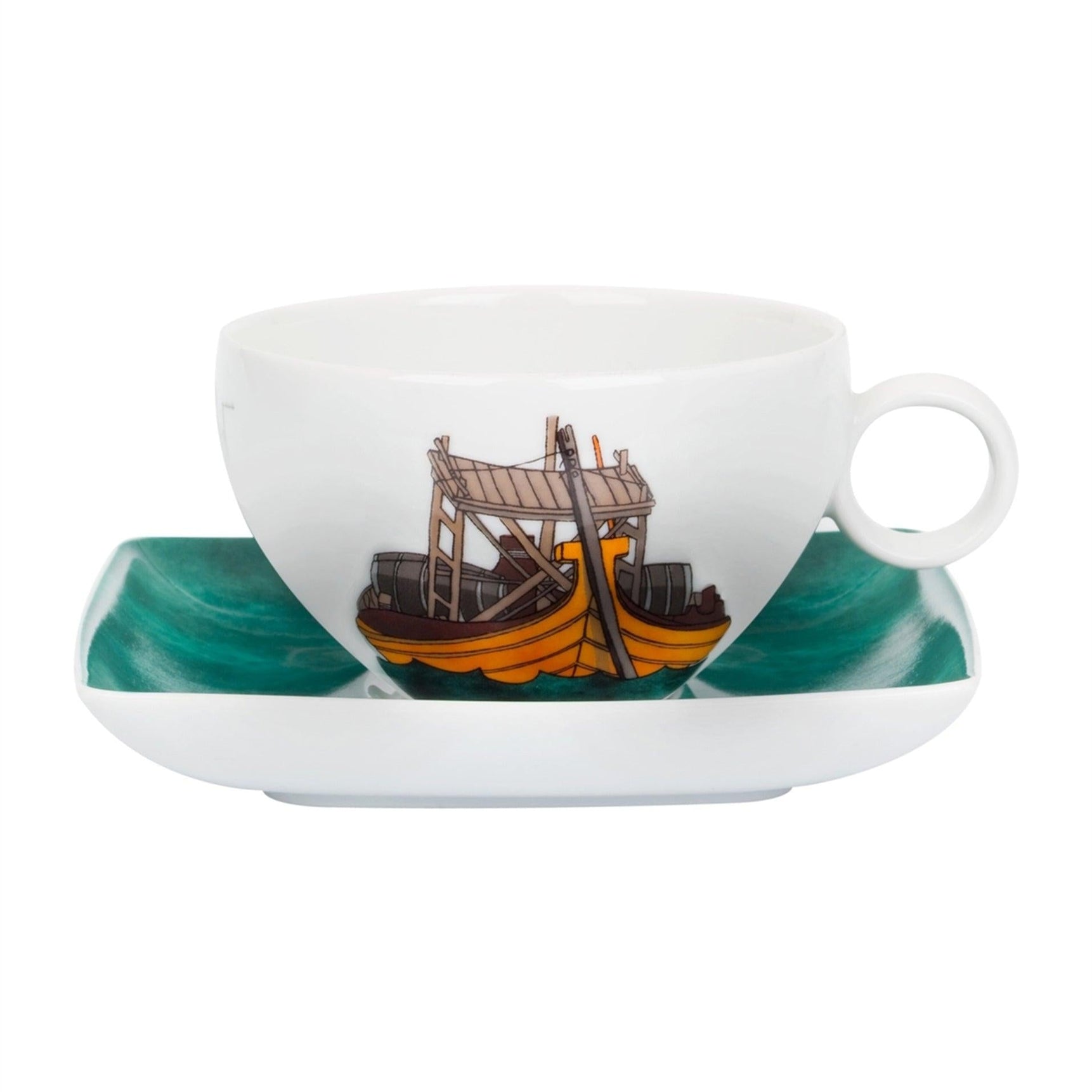 Alma Do Porto - Tea Cup & Saucer - LAZADO