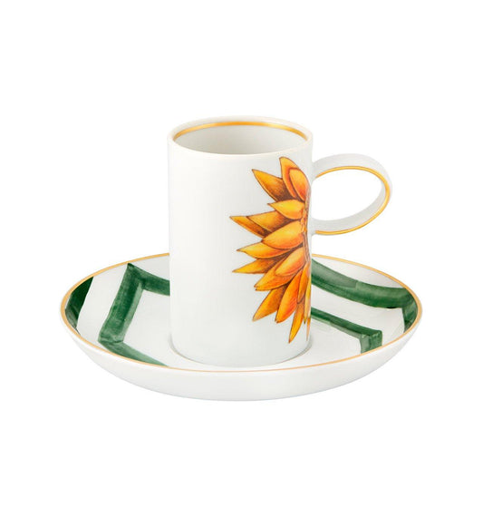 Amazonia - Coffee cup and saucer - LAZADO