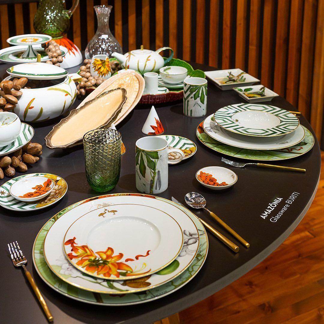 Amazonia - SMALL CAKE PLATE by Vista Alegre - Alternate Angle