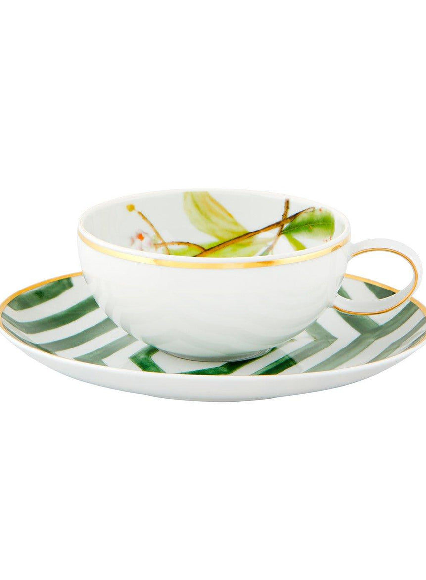 Amazonia - Tea cup and saucer - LAZADO