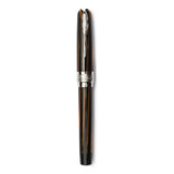 Arco Blue Bee Rollerball by Pineider - Close-up