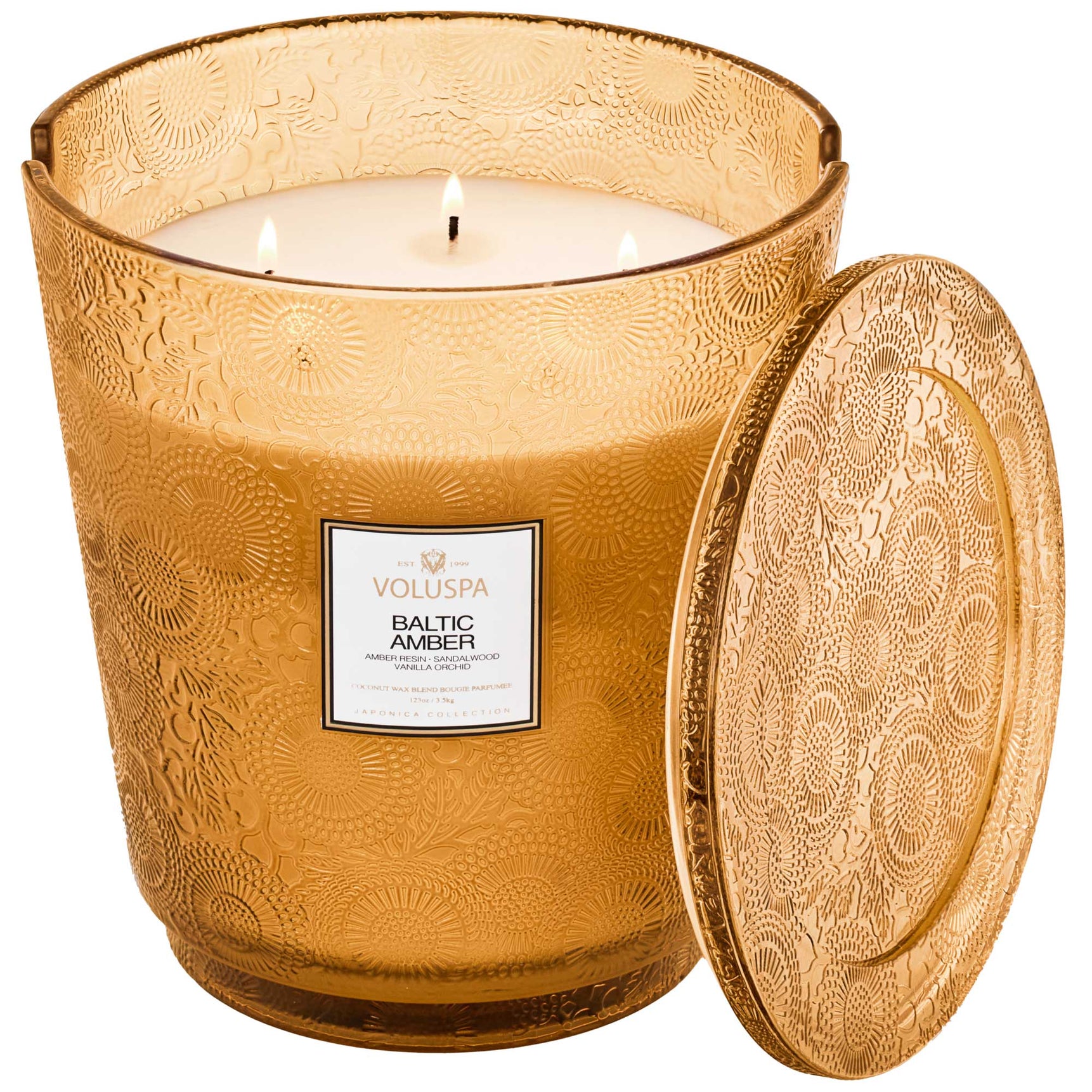 BALTIC AMBER - 5WICK HEARTH 3.5KG - LAZADO