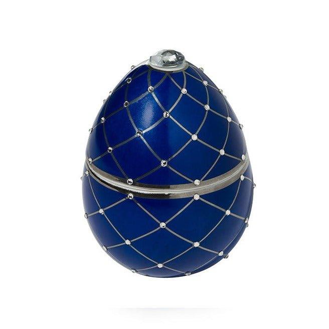 BLUE EGG WITH SILVER STRIPE - LAZADO