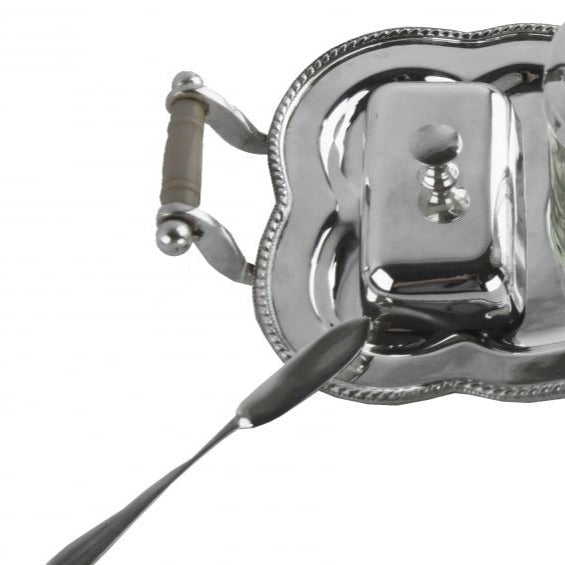 BREAKFAST FOR TWO PLEOPLE, TOAST HOLDER, BUTTER HOLDER, JAM HOLDER by Royal Family - Alternate Angle