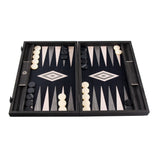 Premium Handcrafted Wooden Backgammon Set with Marquetry Design by Manopoulos - Alternate Angle