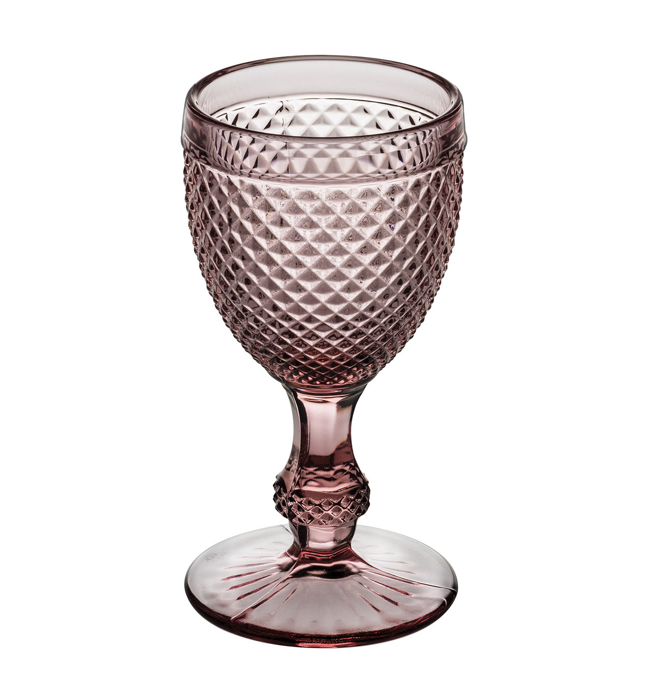 Bicos Rosa - Set With 4 Water Goblets Pink - LAZADO