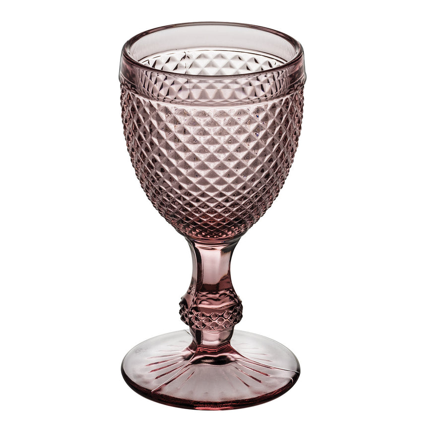 Bicos Rosa - Set With 4 Water Goblets Pink - LAZADO