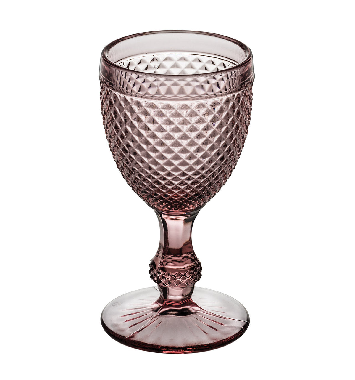Bicos Rosa - Set With 4 Water Goblets Pink - LAZADO