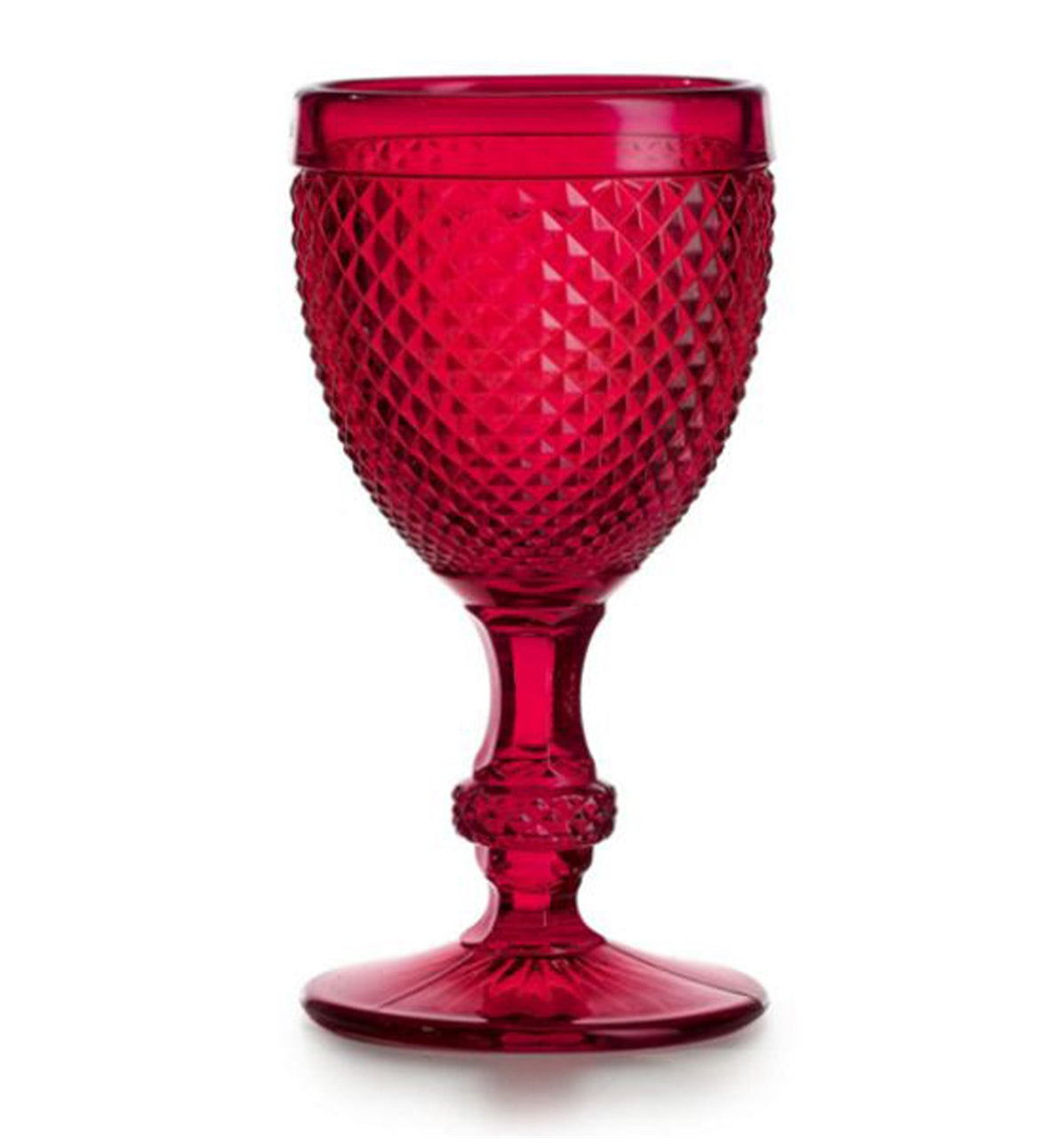 Bicos Vermelho - Set With 4 Red Wine Goblets Red - LAZADO