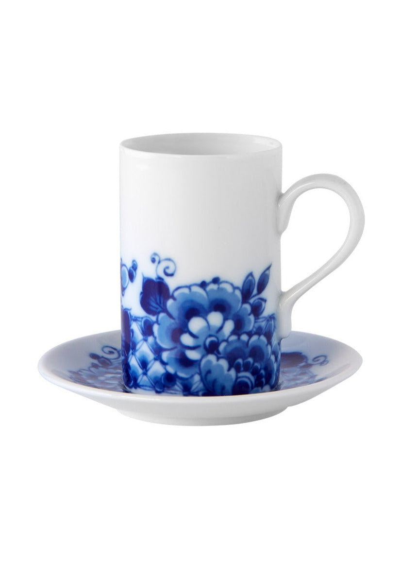 Blue Ming - Coffee Cup and Saucer - LAZADO