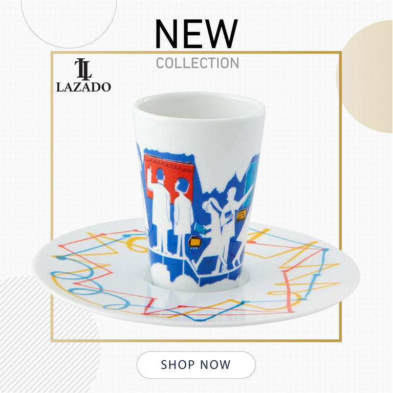 Bode Inspiratorio - Coffee Cup with Saucer I - LAZADO