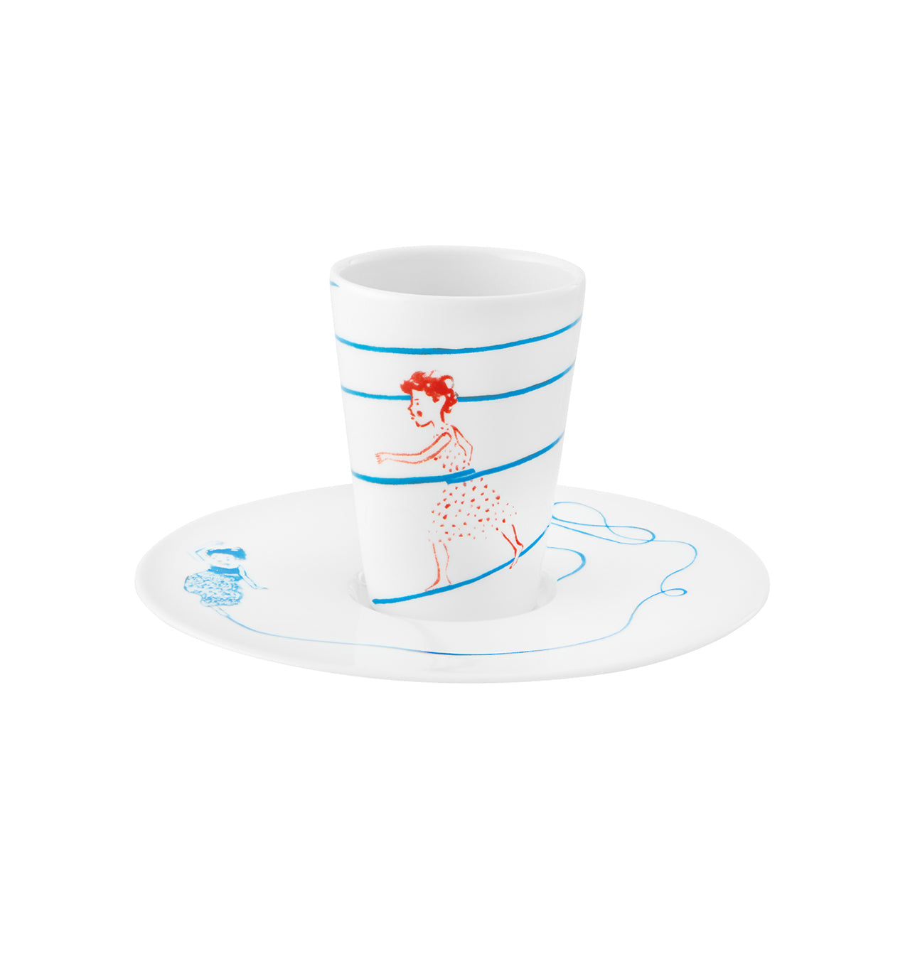 Bode Inspiratorio - Coffee Cup with Saucer V - LAZADO