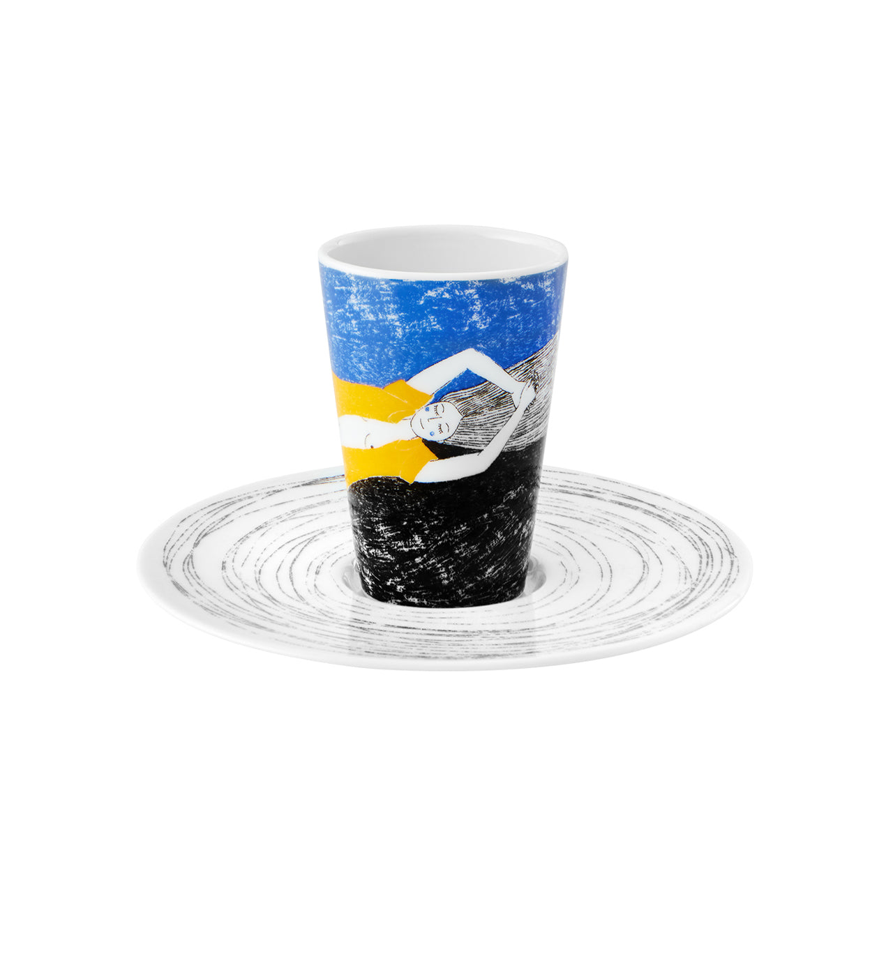 Bode Inspiratorio - Coffee Cup with Saucer VII - LAZADO