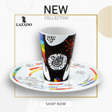Bode Inspiratorio - Coffee Cup with Saucer XLII by Vista Alegre - Alternate Angle