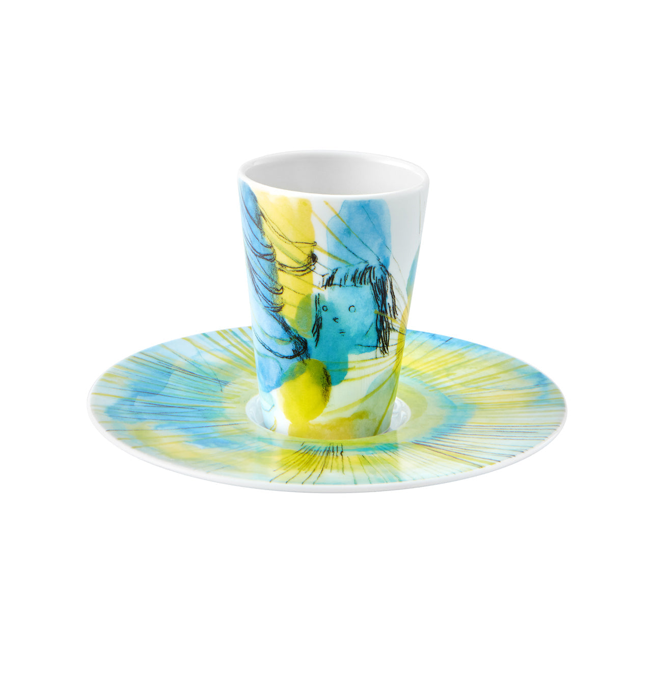 Bode Inspiratorio - Coffee Cup with Saucer XVI - LAZADO