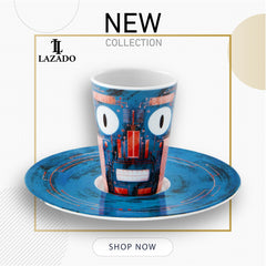 Bode Inspiratorio - Coffee Cup with Saucer XXXIV by Vista Alegre - Alternate Angle