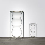 Bolina, double sphere LARGE vase by Blueside - Detail View