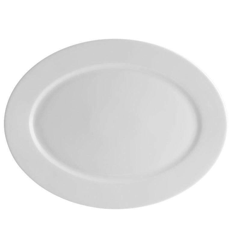 Broadway White - Medium Oval Platter - LAZADO