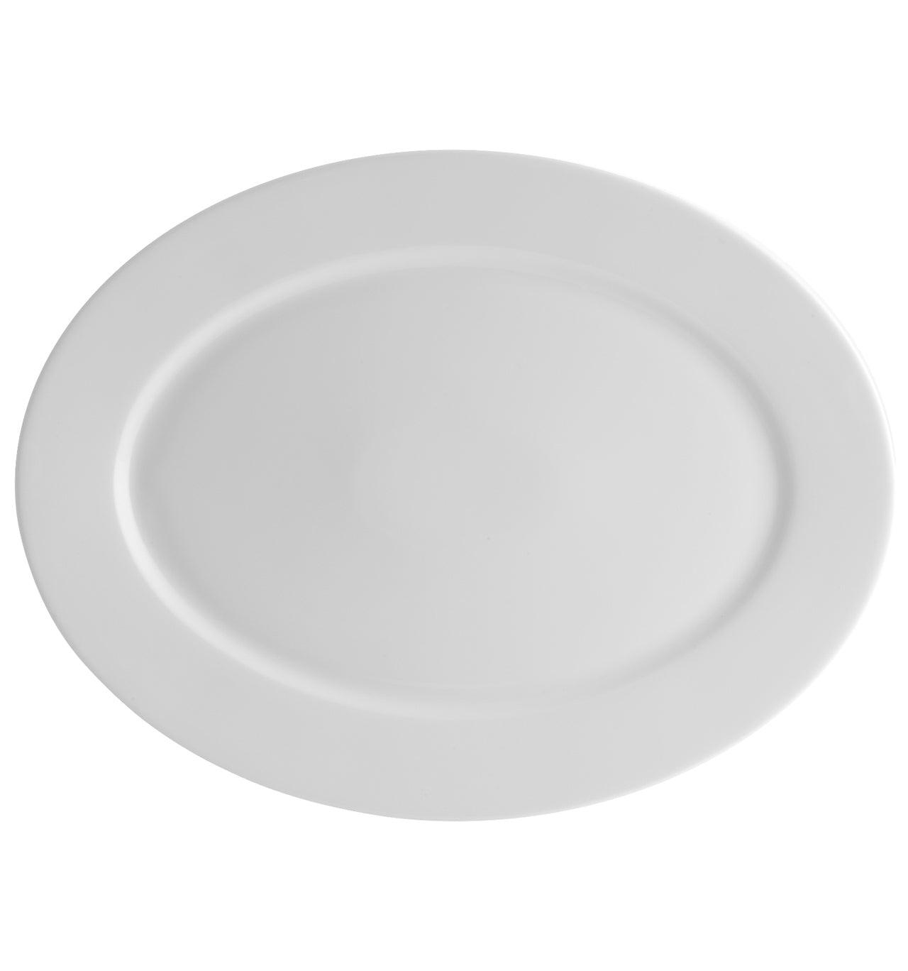 Broadway White - Small Oval Platter - LAZADO