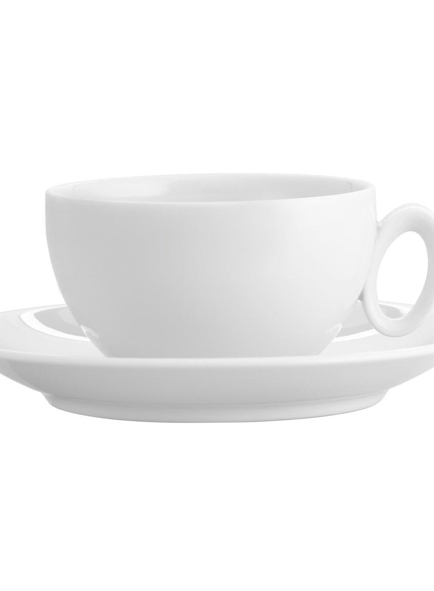Broadway White - Tea Cup & Saucer - LAZADO