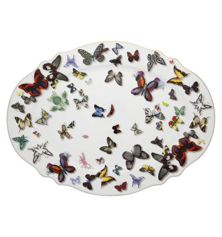 Butterfly Parade - Large Oval Platter - LAZADO
