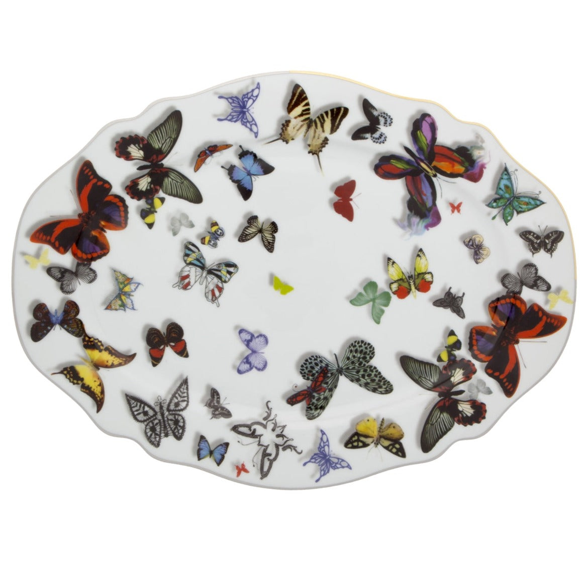 Butterfly Parade - Small Oval Platter - LAZADO