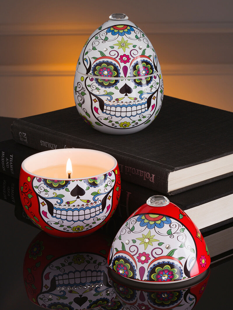 CANDLE SKULL RED 220 G - LAZADO