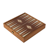 Classic Style 4-in-1 Combo Game Set: Chess, Backgammon, Ludo & Snakes by Manopoulos - Close-up